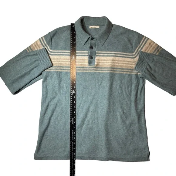 Marine Layer Elias Long Sleeve Sweater Size MediumPolo Knit